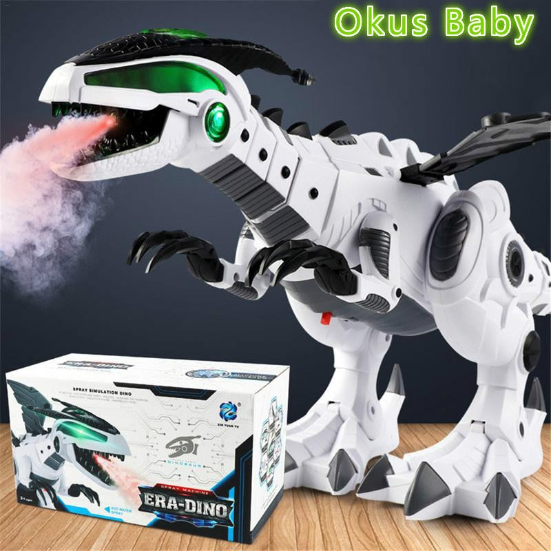 Brand New Dinosaur Toys For Kids White Spray Electric Dinosaur Mechanical Pterosaurs Dinosaur