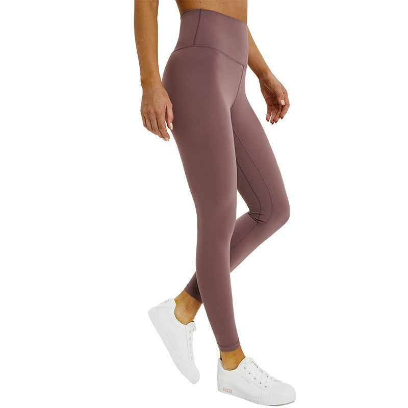 SHINBENE Classic Soft Hip Up Yoga Fitness Pants Women 4-Way Stretch Sport Tights Anti-sweat