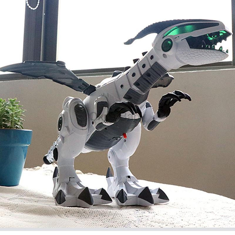 Brand New Dinosaur Toys For Kids White Spray Electric Dinosaur Mechanical Pterosaurs Dinosaur