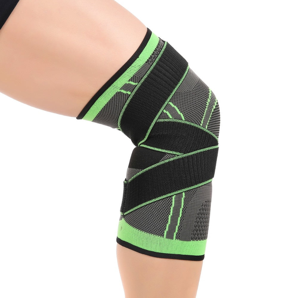 Drop Ship From USA Pressurized Fitness Running Cycling Bandage Knee Support Braces