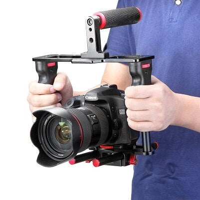 Neewer Camera Video Cage Film Movie Making Kit, with Top Handle, Dual Hand Grip