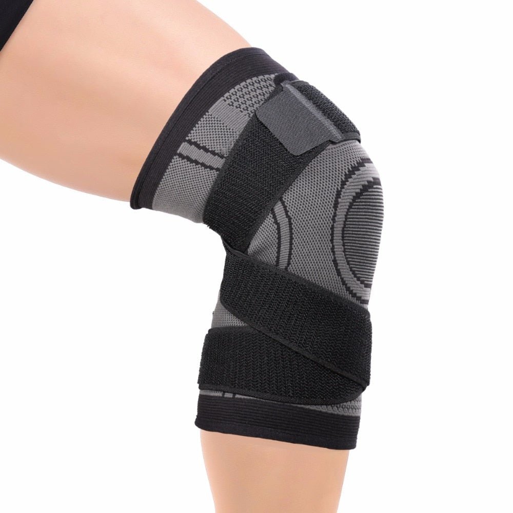 Drop Ship From USA Pressurized Fitness Running Cycling Bandage Knee Support Braces