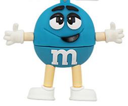 Usb Flash Drive Cartoon Chocolate M&M Flash Memory Card Pen Drive 32GB Usb Stick