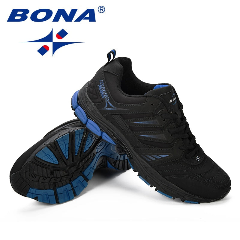 BONA  New Design Style Men Shoes Breathable Popular Men Running Shoes Outdoor Sneaker