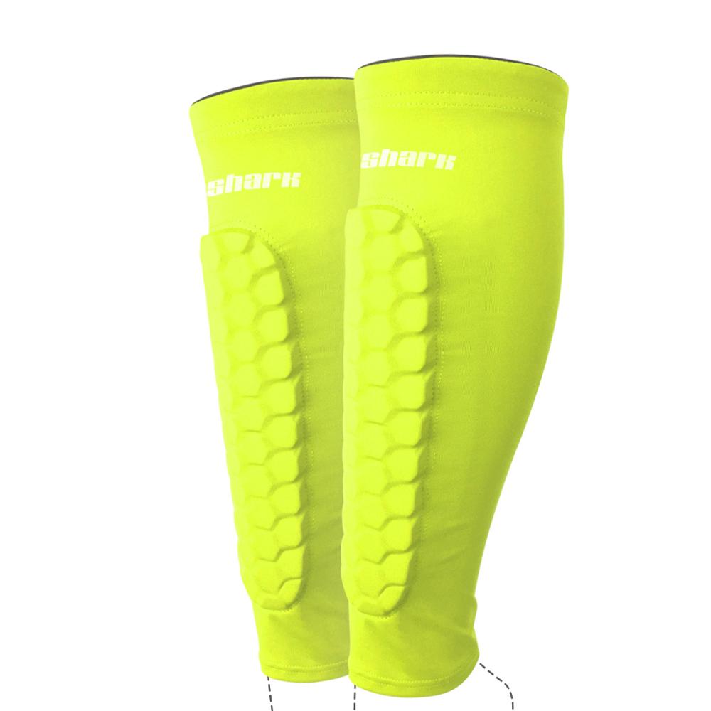 Football Shin Guards Protective Compression Basketball Leg Calf Sleeves Cycling Leg 1 Pair