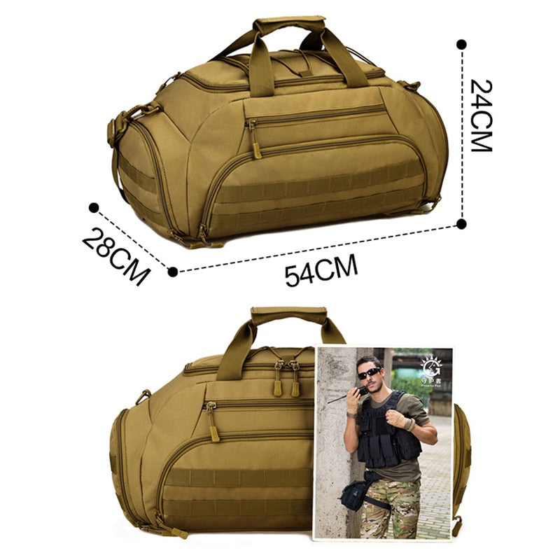 Outdoor Sports Backpack Tactical Army Bag for Men Camping Hunting Shoulder