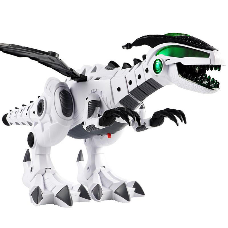 Brand New Dinosaur Toys For Kids White Spray Electric Dinosaur Mechanical Pterosaurs Dinosaur