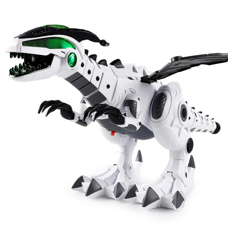 Brand New Dinosaur Toys For Kids White Spray Electric Dinosaur Mechanical Pterosaurs Dinosaur