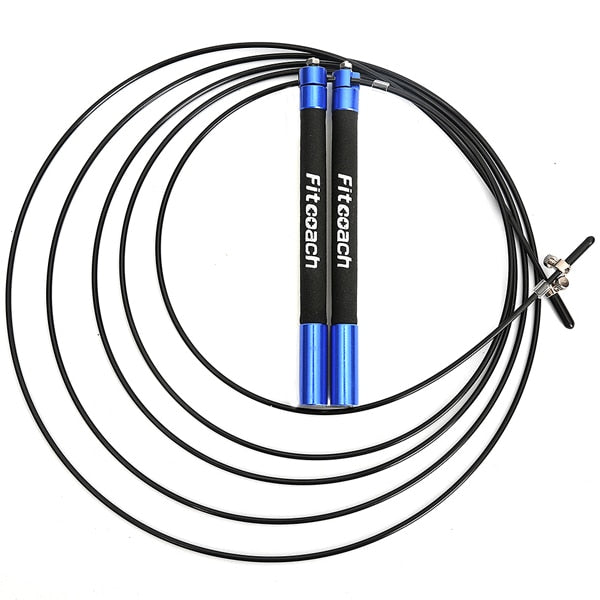 Speed Jump Rope Ball Bearing Metal Handle Sport Skipping,Stainless Steel Cable Crossfit