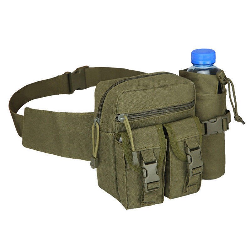 Fashion Men&#39;s Outdoor Camping Tactical Backpacks Pouch Belt Bag Waist Backpack