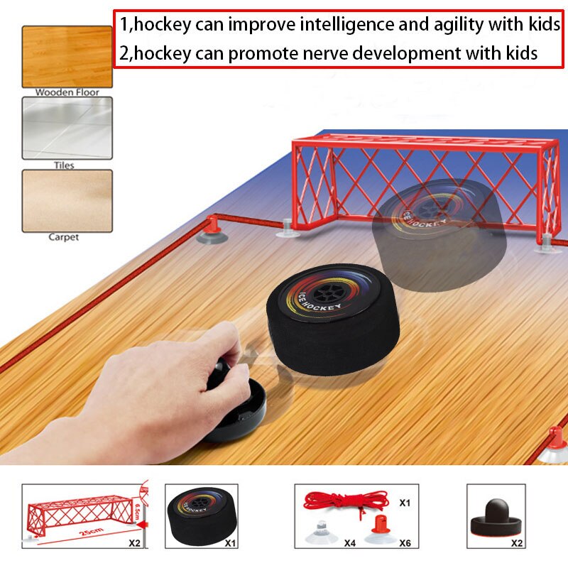 The Fast Hockey Sling Puck Slingpuck Board Table Game Super Winner Paced Catapult