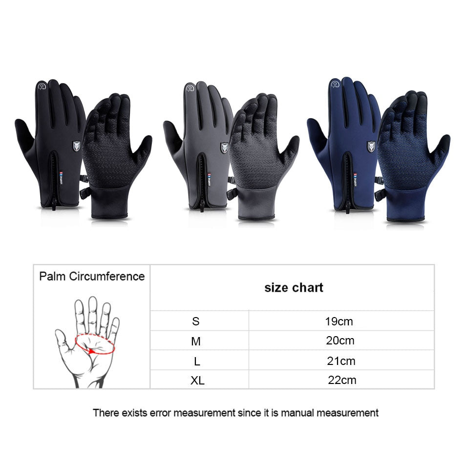 Youpin Winter Thermal Gloves Waterproof Windproof Outdoor Sports Warm Cycling Gloves