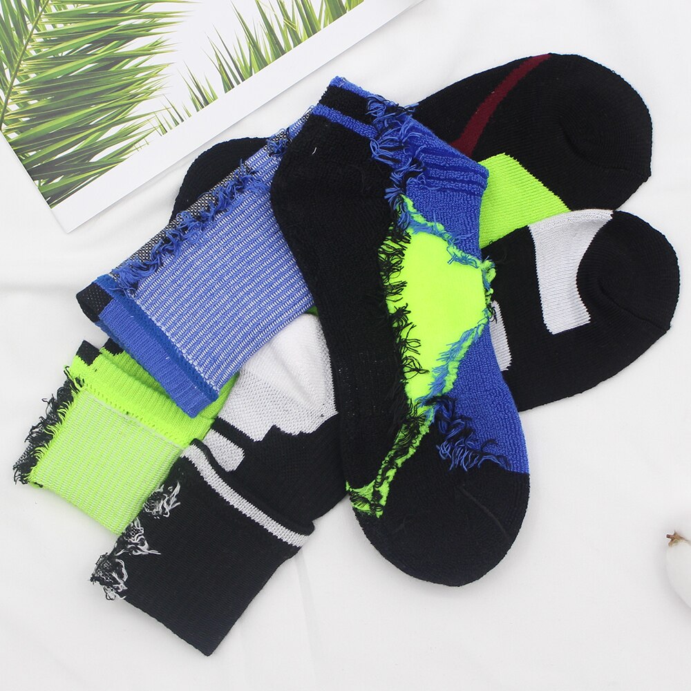 Professional Men Women Elite Cycling Socks Long Anti Slip Compression Socks Outdoor