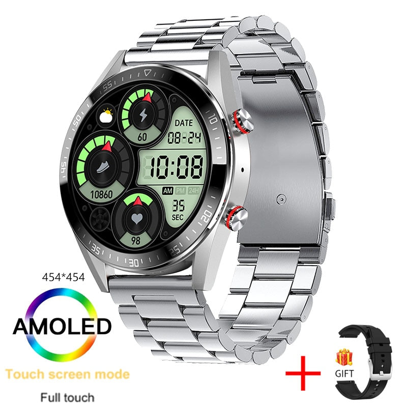 2022 New 454*454 Screen Smart Watch Always Display The Time Bluetooth Call Local Music Smartwatch