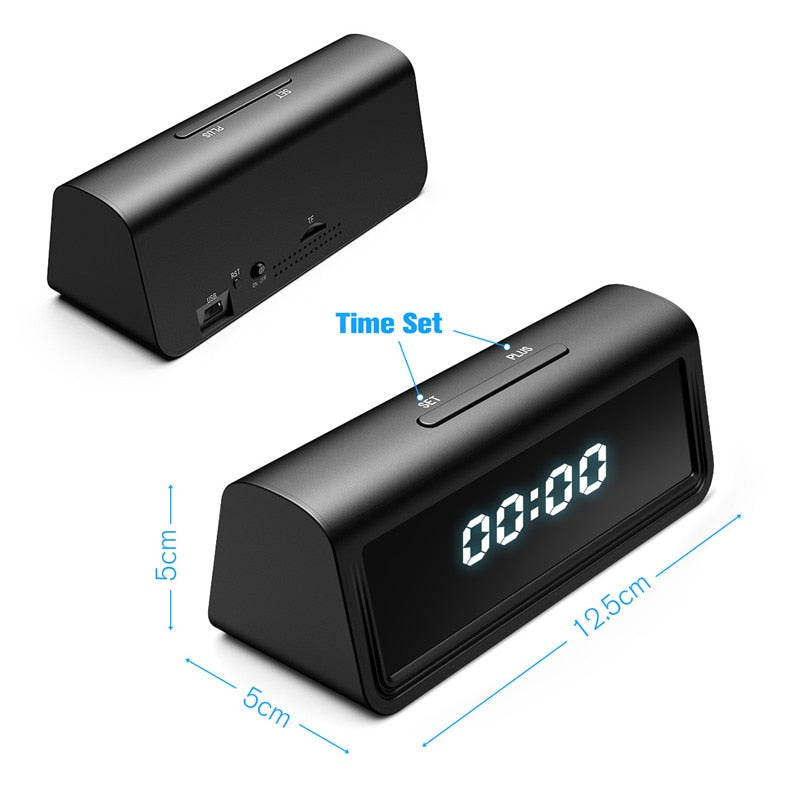 Secret Camera clock micro camera Security Cam Night Vision Motion Detect Camcorder