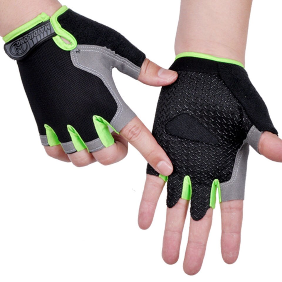 Sports Gym Gloves Men Fitness Training Exercise Anti Slip Weight Lifting Gloves Half Finger