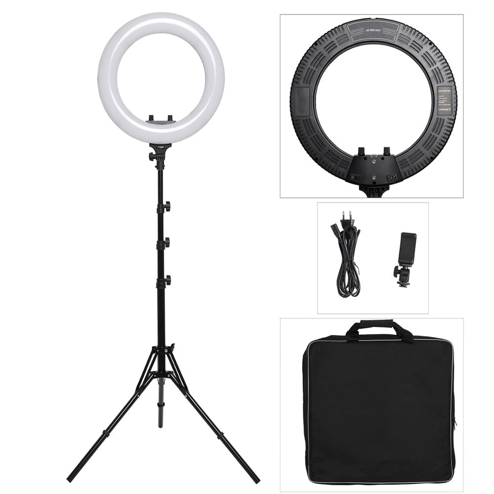 18Inch Photo Studio lighting LED Ring Light Phone camera lamp Profissional Photography Ring