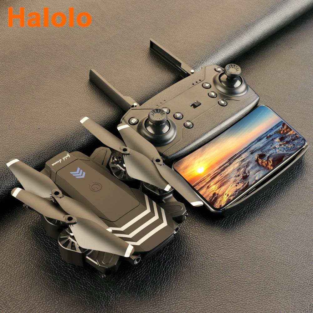 Halolo LS11 RC Drone 4K With Camera HD Wifi Fpv Mini Foldable Dron Helicopter