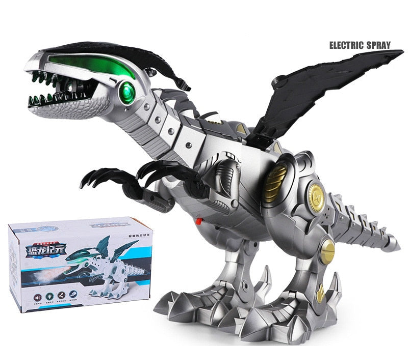 Brand New Dinosaur Toys For Kids White Spray Electric Dinosaur Mechanical Pterosaurs Dinosaur