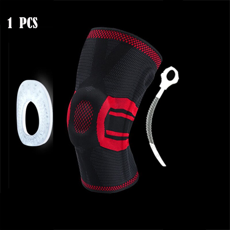 1pcs New Compression Knee Sleeve Best Knee Brace Knee Pads Support Running Crossfit