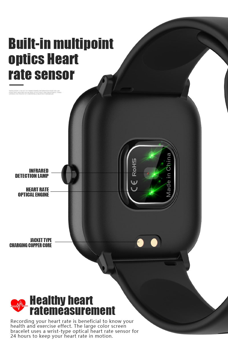 2022 SANLEPUS Smart Watch Sport Heart Rate Monitor Waterproof Fitness Bracelet Men Women Smartwatch