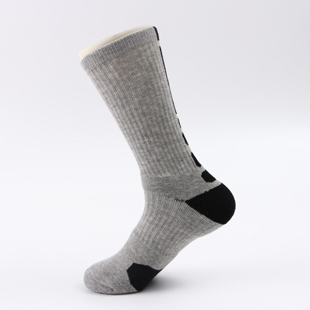 Professional Men Women Elite Cycling Socks Long Anti Slip Compression Socks Outdoor