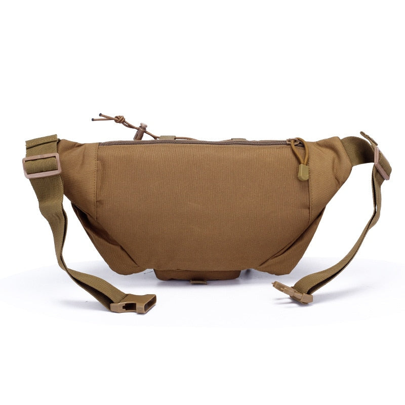 Tactical Waist Bag Fishing Pouch Outdoor Hiking Large-Capacity Waterproof Utility Pouch