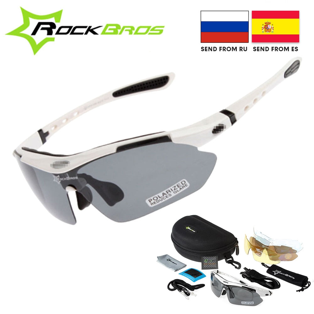 Sport RockBros Fishing Glasses Polarized Glasses Sports Sunglasses Outdoor