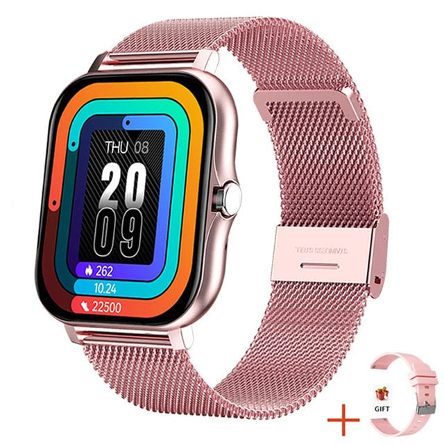 Full Touch Sport Smart Watch Men Women Heart Rate Fitness Tracker Bluetooth