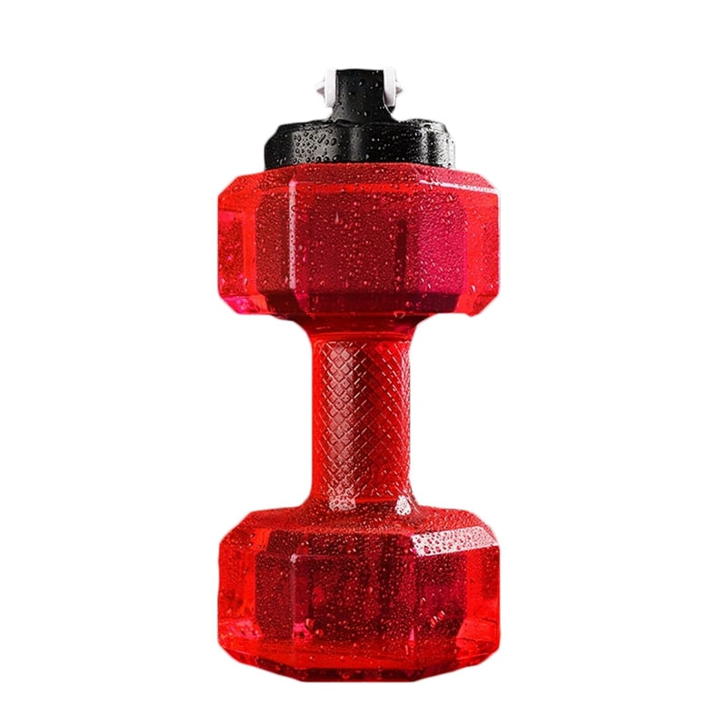 2200ML Water Dumbbells Cup Large Capacity Fitness Cup For Home Gym Office