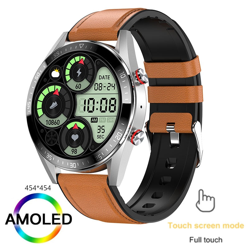 2022 New 454*454 Screen Smart Watch Always Display The Time Bluetooth Call Local Music Smartwatch