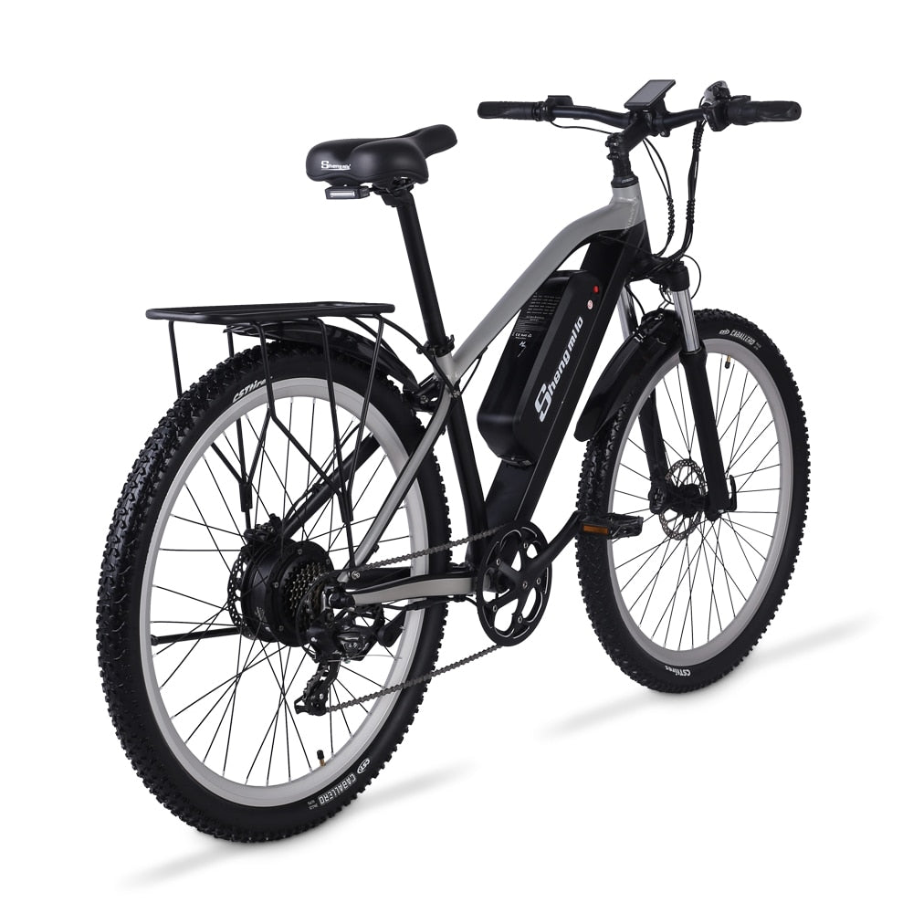 Shengmilo M90 Electric Bike 500W Mens Mountain bike Adult Electric Bicycle Snow Bike 48V Lithium