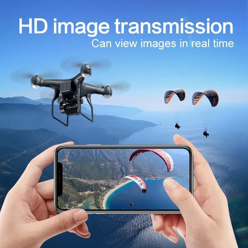 Aerial Photography RC Drone UAV FPV with 4K HD Pixel Camera Remote Control 4-Axis Quadcopter Aircraft