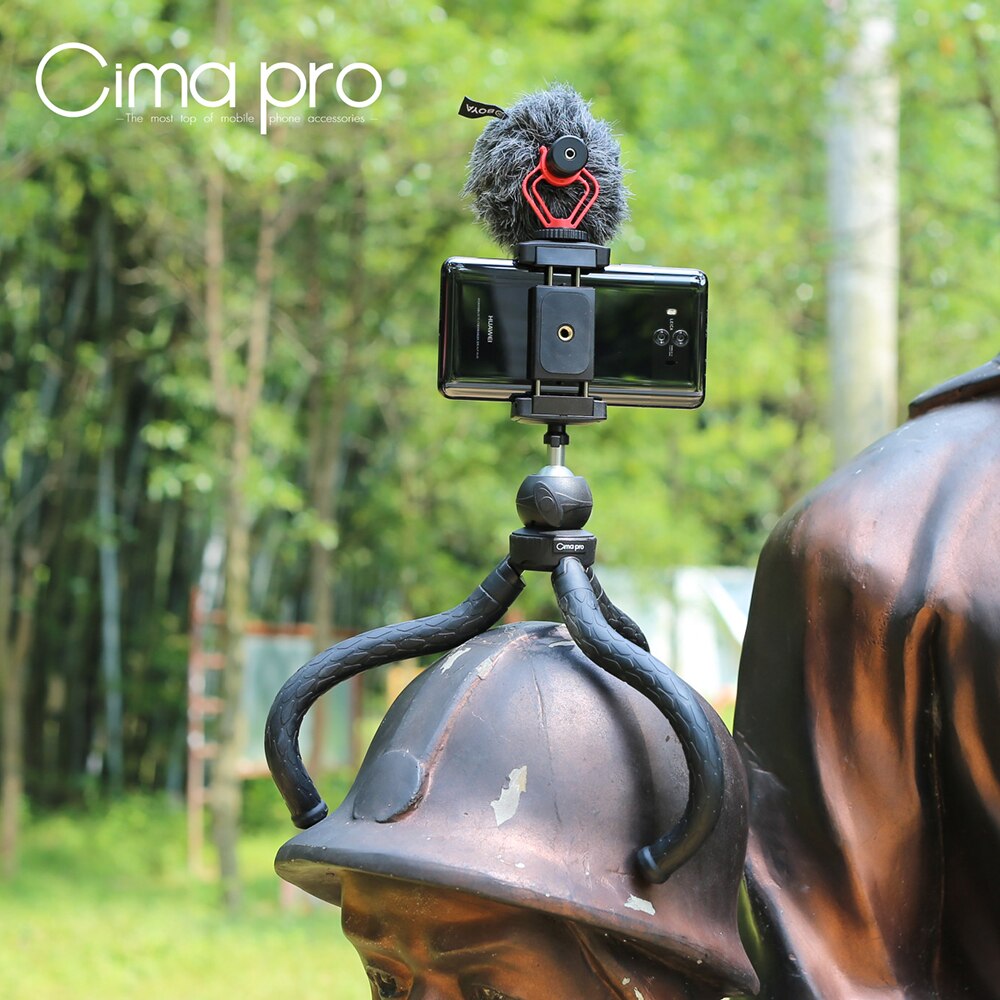 RM30II Flexible Octopus Tripod for Phone Mini Tripod For Phone SLR DSLR Gopro Camera