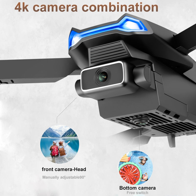 2022 New Mini Drone S89 pro 4k Profesional HD Dual Camera WiFi  Fpv Drones