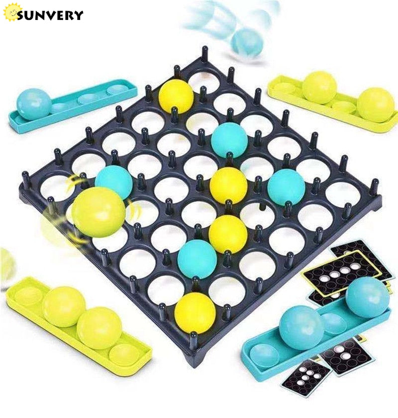 NEW Bounce Off Game Jumping Ball Board Games for Kids 1 Set Activate Ball Game Gift