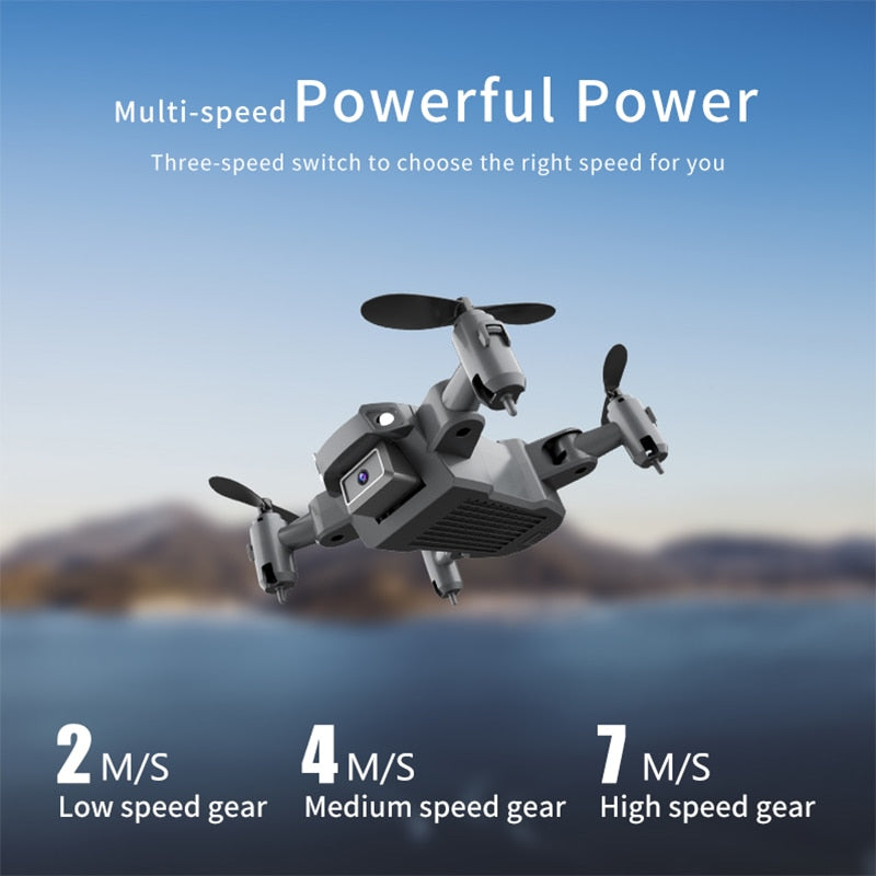 New mini KY905 drone 4K HD camera, GPS WIFI FPV vision foldable rc quadcopter