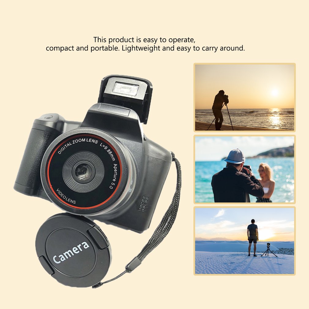 Digital Camera SLR 4X Digital Zoom 2.8 inch Screen 3mp CMOS Max 12MP