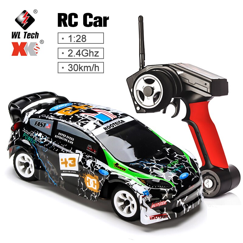 Wltoys K989 1/28 2.4G 4WD Car Brushed RC Remote Control Car Racing Car