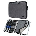 iCozzier 11.6/13/15.6 Inch Handle Electronic Accessories Laptop Sleeve Case Bag Protective