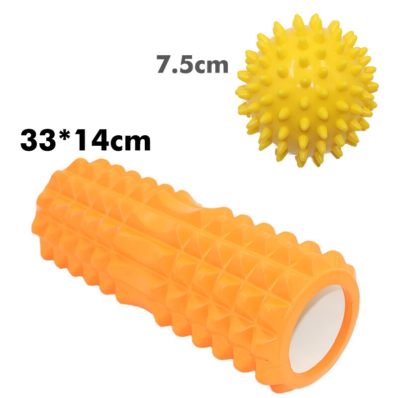 45cm*14cm Yoga column foam roller Pilates column balance bar stick relax muscle deep massage roller