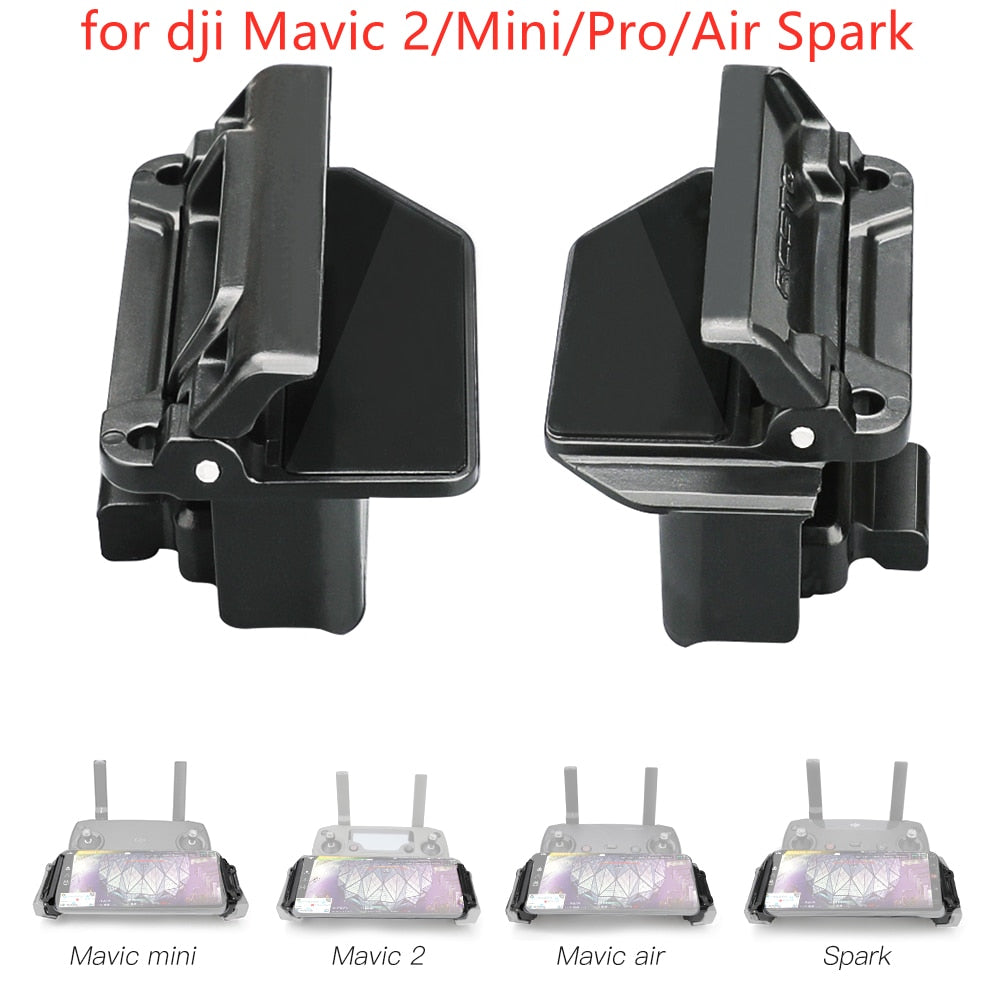 Phone Mount For DJI Mavic Mini Pro Air Spark Mavic 2 Zoom Drone Remote Control