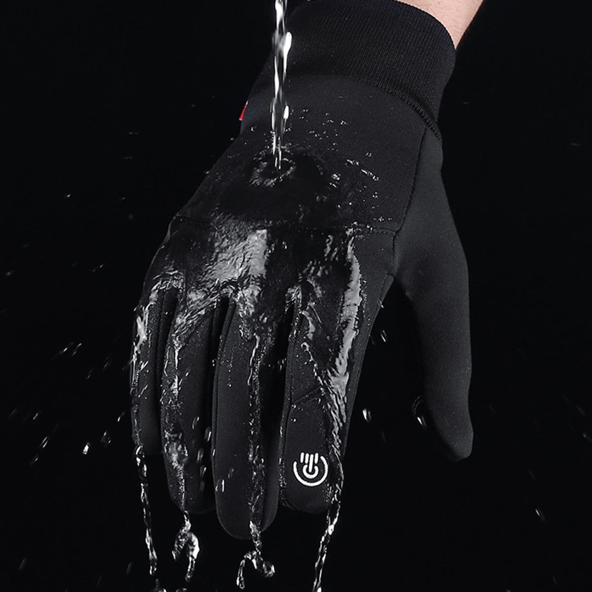 Waterproof Winter Warm Gloves Cycling Glove Anti-slip Thermal Fleece Touch Screen