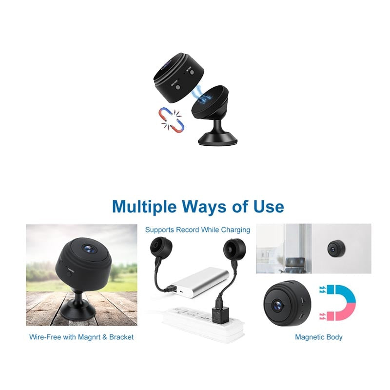 JOZUZE A9 Wireless ip Mini Camera Home Security Camera WiFi Night Vision