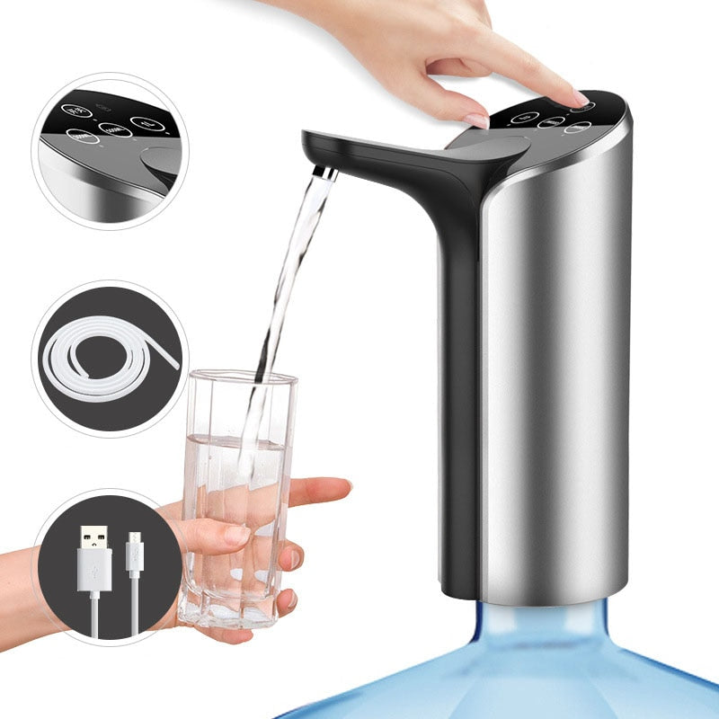 New Automatic Electric Water Dispenser Pump for Home Office Outdoor Smart Drinking