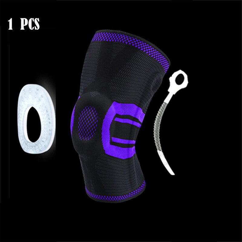 1pcs New Compression Knee Sleeve Best Knee Brace Knee Pads Support Running Crossfit