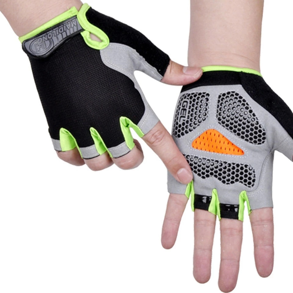 Sports Gym Gloves Men Fitness Training Exercise Anti Slip Weight Lifting Gloves Half Finger