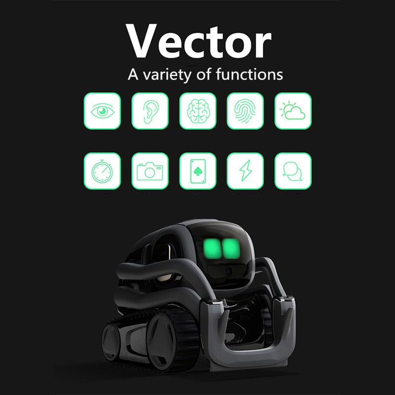 Original Vector Robot Car Toys For Child Kids Artificial Intelligence Birthday Gift Smart