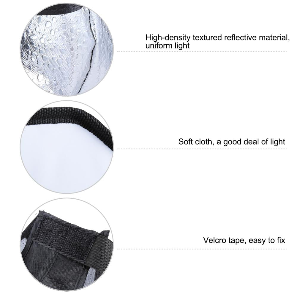 20 CM Professional Universal Portable Flash Diffuser Soft Box For Camera Speedlight Softbox