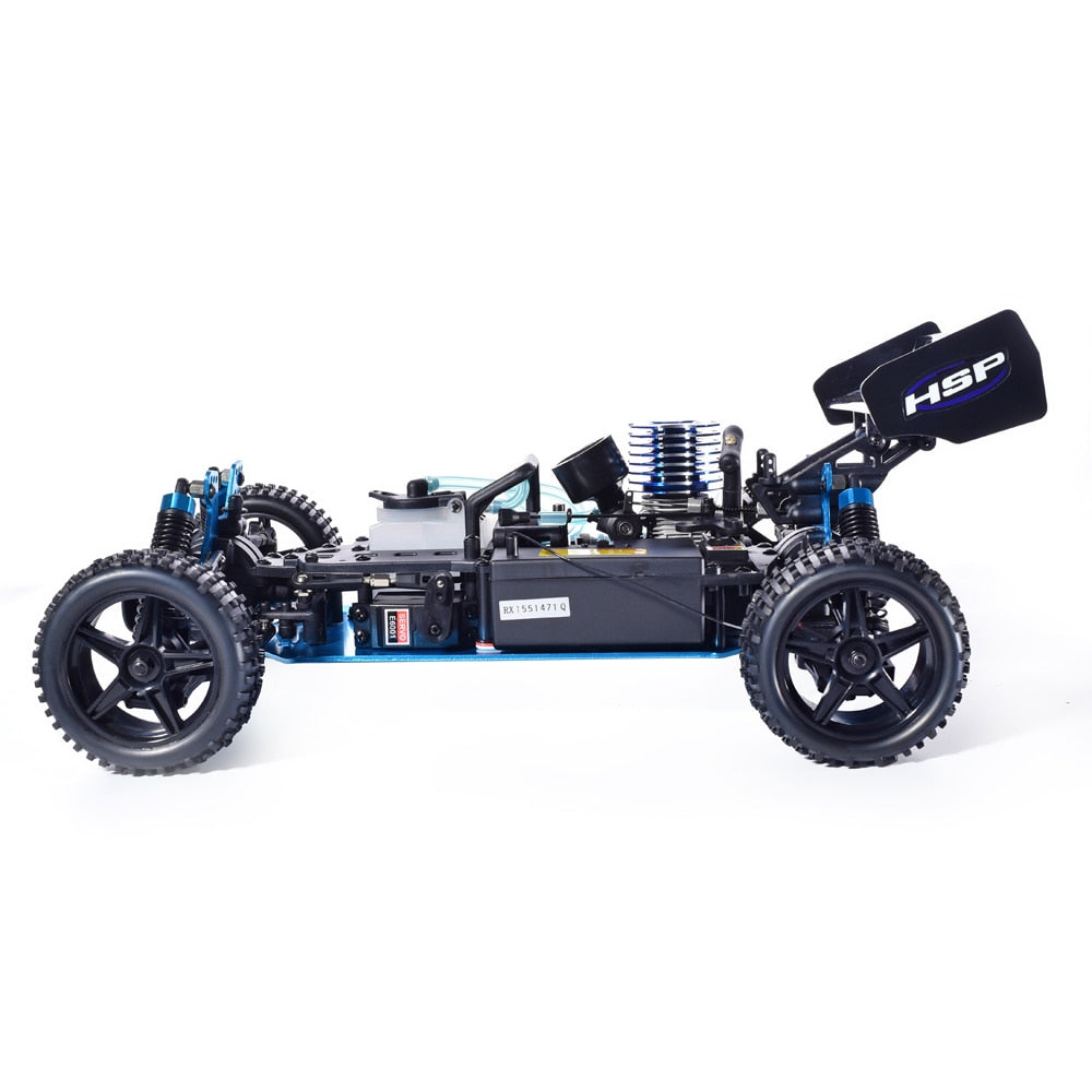 HSP RC Car 1:10 Scale 4wd Two Speed Off Road Buggy Nitro Gas Power Remote Control